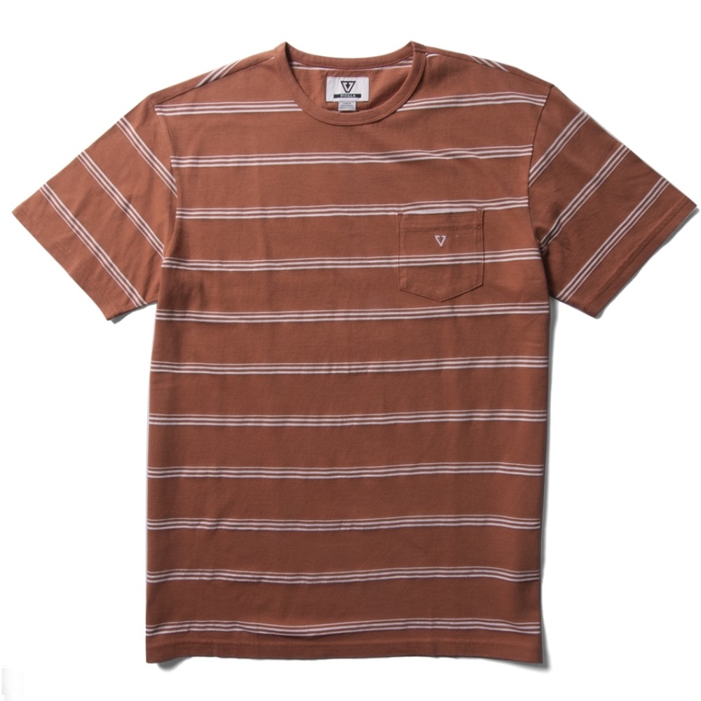 VISSLA KNIT POCKET TEE